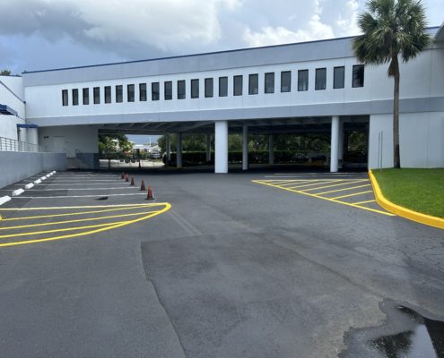 What Routine Should I Follow For Parking Lot Maintenance?