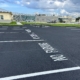 What is the lifespan of thermoplastic line markings in Florida?