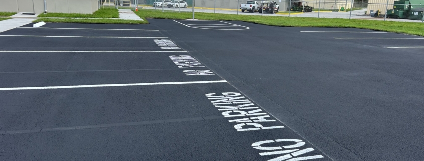 What is the lifespan of thermoplastic line markings in Florida?